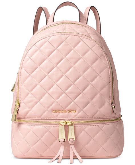 light pink michael kors backpack|michael kors pink suitcase.